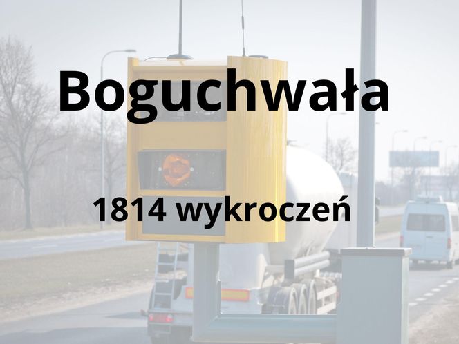 Te fotoradary na Podkarpaciu zrobiły najwięcej zdjęć