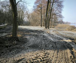 Osieczna przygotowuje plaże na Stanisławówce 