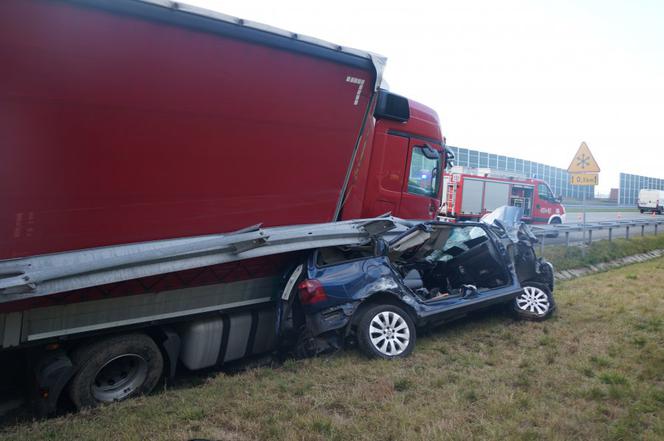 Wypadek w Bytomiu na A1