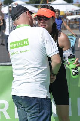 Herbalife Triathlon Gdynia 2014. Karolina Gorczyca