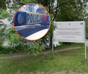 O krok od tragedii w Zabrzu. 38-latek topił się w stawie
