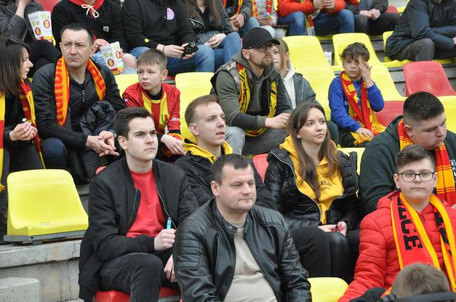 Korona Kielce - Jagiellonia Białystok. Zółto-czerwone derby w obiektywie