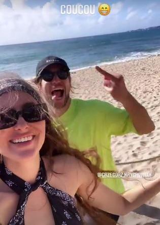 Grzegorz Krychowiak i Celia wyskoczyli na Karaiby