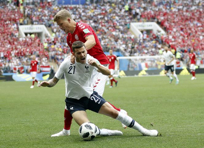 Lucas Hernandez i Andreas Cornelius