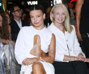 Julia Wieniawa z mamą