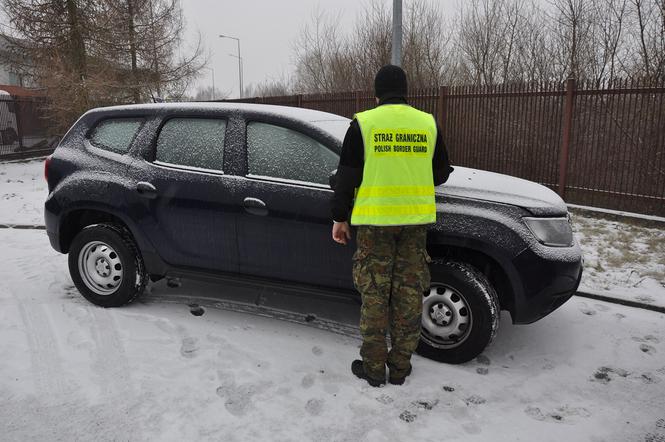 Kradziona Dacia zatrzymana w Dorohusku