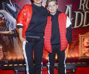 Joanna Racewicz i syn