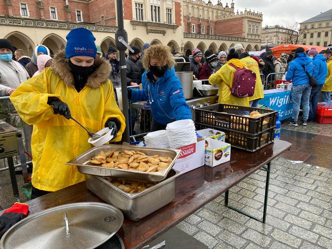 Wigilia dla bezdomnych i potrzebujących w Krakowie