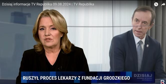 Danuta Holecka, "Dzisiaj", Telewizja Republika