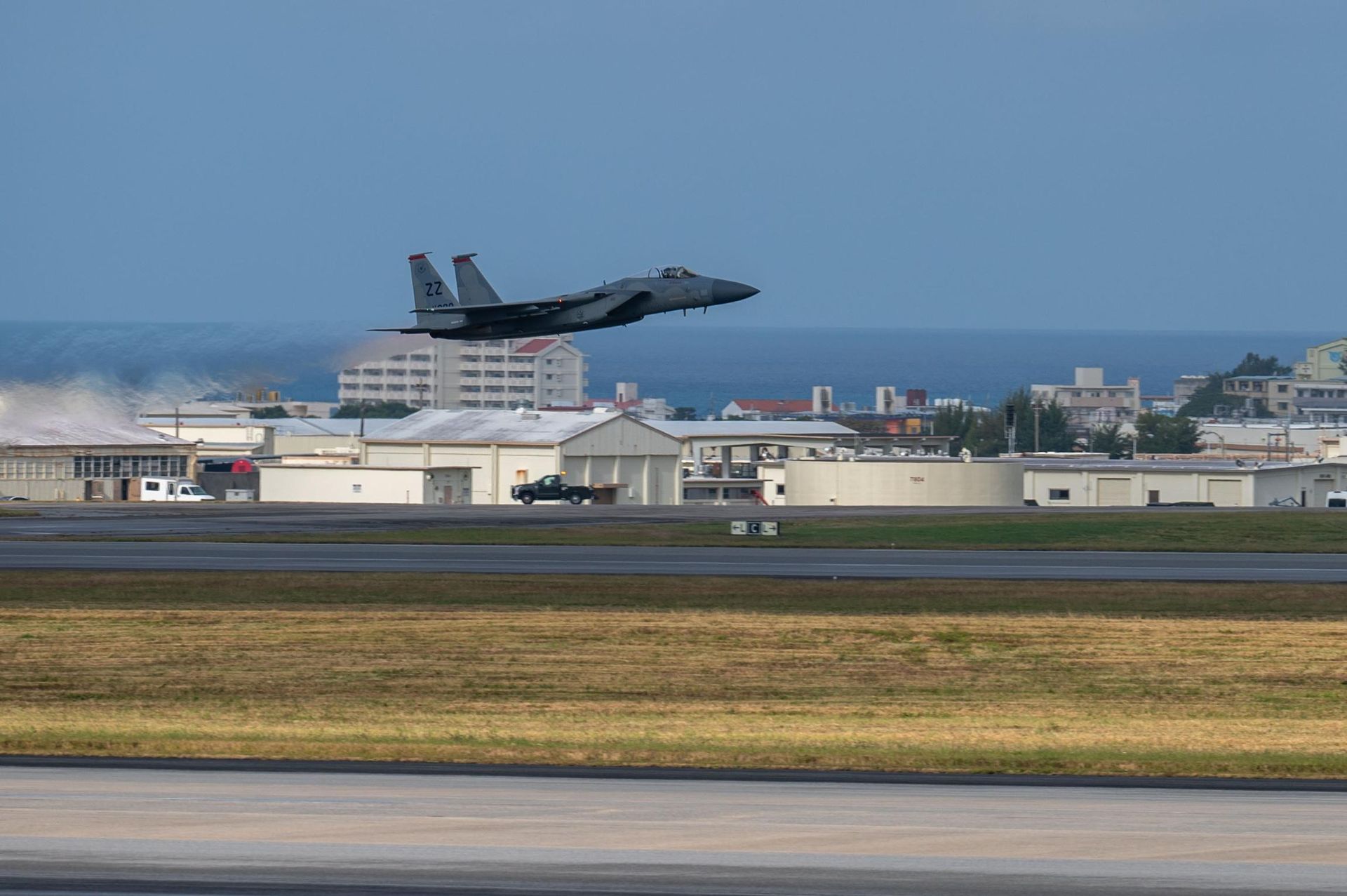 Pożegnanie F-15C Eagle z bazy Kadena 