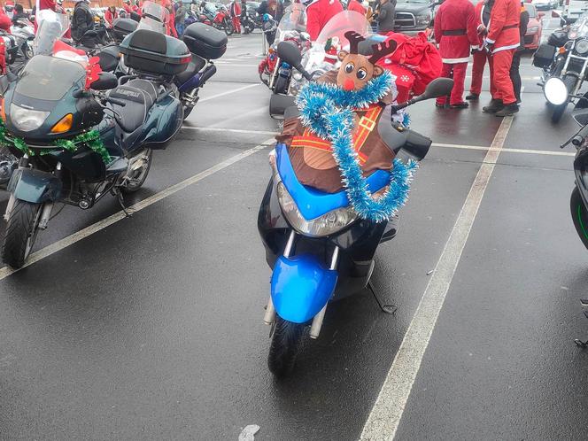 Mikołaje na motocyklach w Manufakturze. Finał corocznej akcji charytatywnej [ZDJĘCIA]