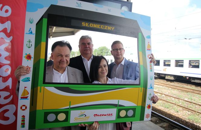 Pociąg "Słoneczny" już wozi nad morze 