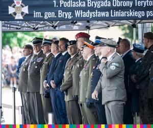 Wakacje z WOT. Nowi Terytorialsi z Podlasia złożyli przysięgę w Białymstoku [ZDJĘCIA]