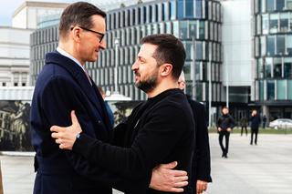 Zelensky na placu Piłsudskiego