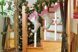 Girlanda świąteczna na schody
