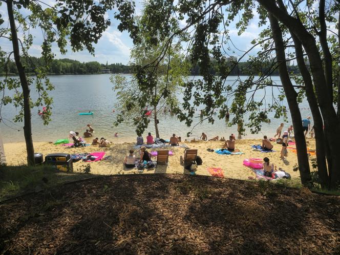 Odwiedziłam kąpielisko na stawie Morawa w Katowicach