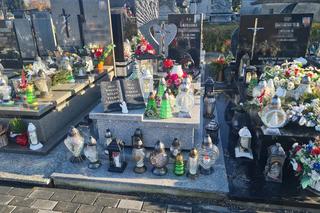 Grób Grzegorza z Oleszyc rok po śmierci