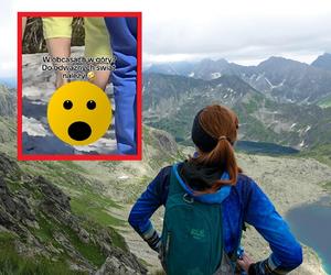 Kozica górska poszła w Tatry na obcasach! Jest nagranie