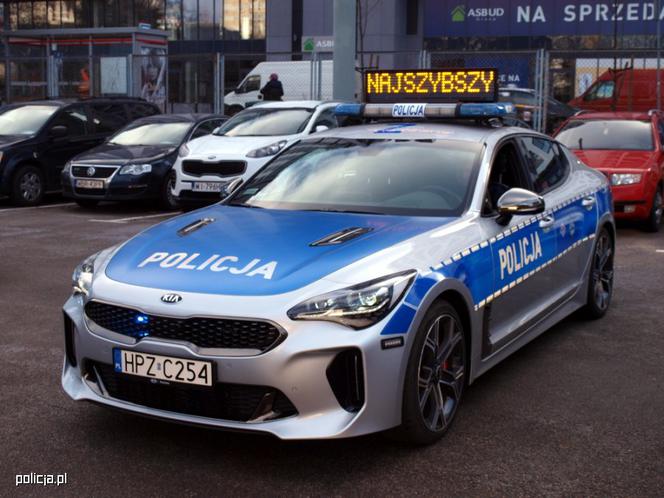 Radiowozy policyjnej grupy specjalnej SPEED 