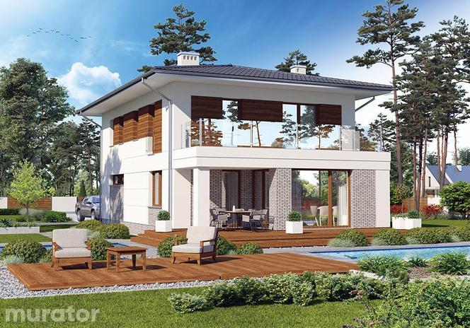 Projekt domu Doborowy od Muratora - wizualizacje, plany, zdjęcia z budowy