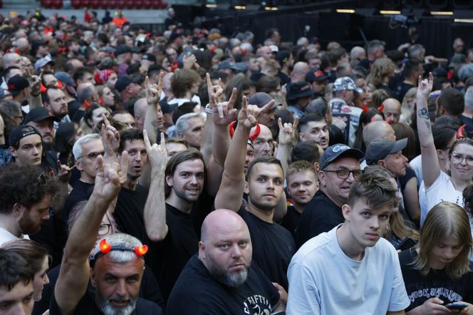 Koncert AC/DC w Warszawie (4.07.2025) - część druga. Organizatorem koncertu jest Live Nation