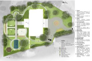 Rzut koncepcyjny ogrodu 