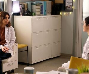 	M jak miłość odc. 1853. Aneta (Ilona Janyst), Kasia (Paulina Lasota)