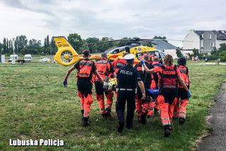 Policjant ranny podczas zabezpieczania Pol'and'Rock Festivalu