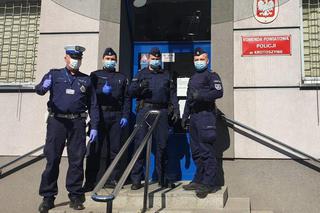 Policjanci z Krotoszyna po kwarantannie wrócili do pracy. Komenda policji znów otwarta