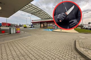 Koszmar pracownika stacji Orlen. Zamaskowany Tomasz P. wyjął nóż