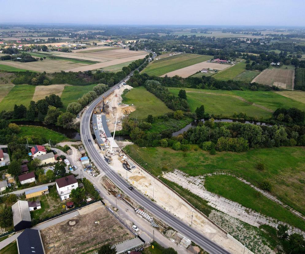 Lubelskie - DK 82 i nowy etap budowy mostu w Łęcznej