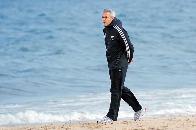 Anastasi szukał natchnienia na plaży