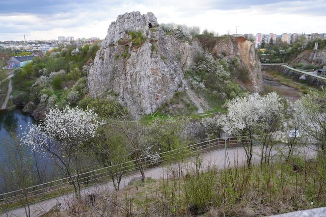 Panorama Kielc z Kadzielni. Podziwiamy piękne widoki