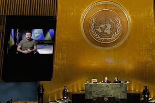 Zełenski przemawiał w ONZ: Prezydent Ukrainy żądał kary dla Rosji