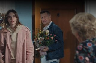 M jak miłość odc. 1881. Franka (Dominika Kachlik), Paweł (Rafał Mroczek), Barbara (Teresa Lipowska)