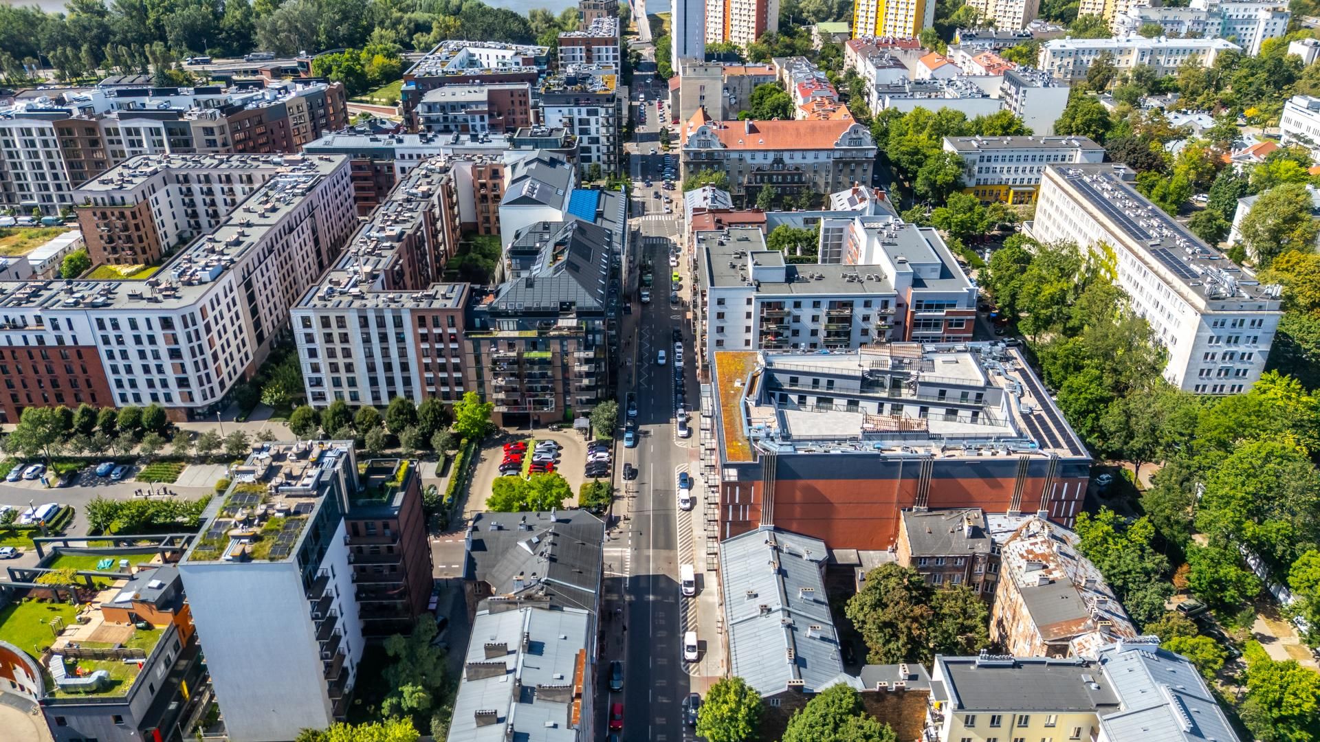 Ulica Okrzei w Warszawie przed przebudową