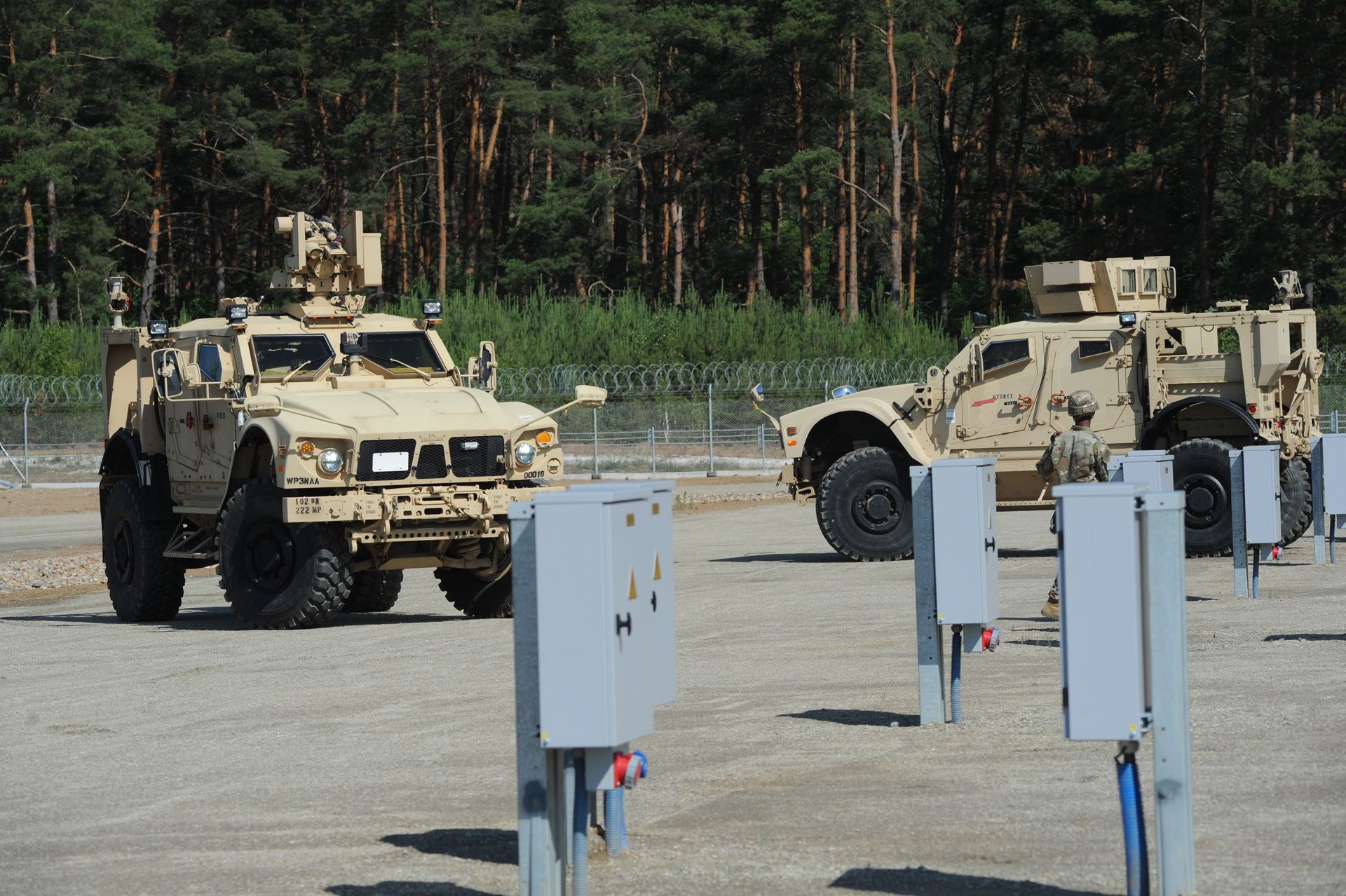 Miejsce stacjonowania wojsk na poligonie drawskim gotowe. To polsko - amerykańska inwestycja