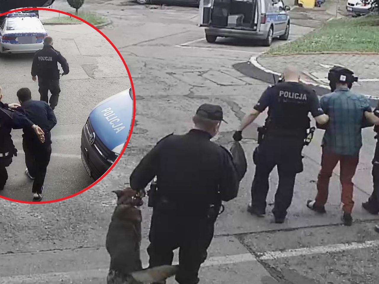 Pościg ulicami Opola! Kryminalni zatrzymali trzech Gruzinów! Co zrobili?! [ZDJĘCIA]