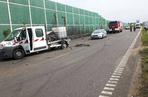 Piekary Śląskie: Śmiertelny wypadek na autostradzie A1 [ZDJĘCIA]