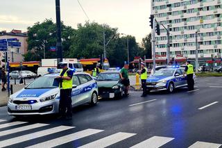 Wjechał w radiowóz. Dwóch policjantów w szpitalu