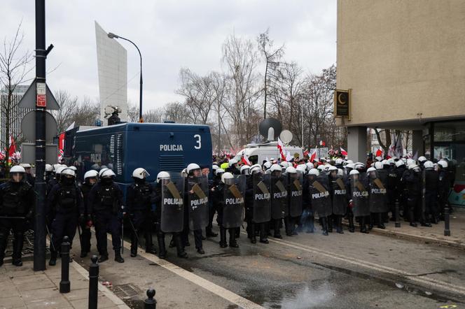 Protest rolników w Warszawie 6.03.2024