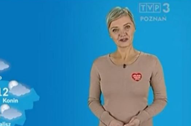 Prezenterka TVP wystąpiła z serduszkiem WOŚP. Nie będzie już na wizji. Jest komentarz Telewizji Polskiej