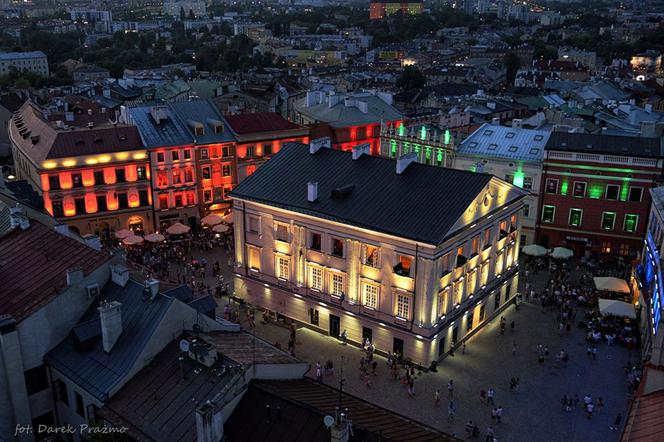 Widok z Wieży Trynitarskiej w Lublinie