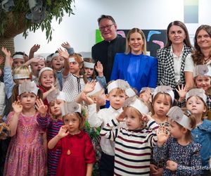 Marta Nawrocka odwiedziła przedszkole