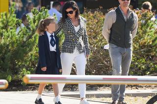 Cichopek i Hakiel na rozpoczęciu roku szkolnego z córką. Emocje po rozwodzie opadły