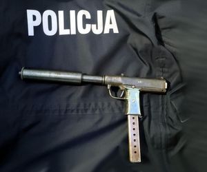 broń zabezpieczona przez policję