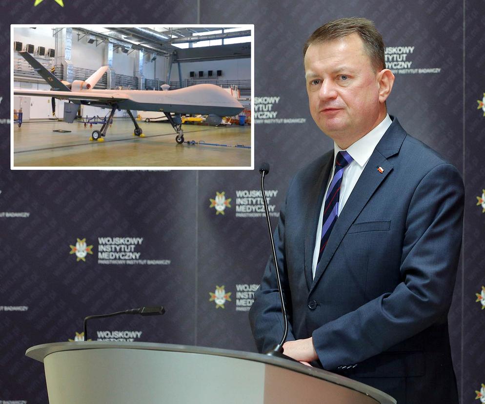 Wojsko Polskie otrzymało super drony. Minister Błaszczak chwali się tym na Twitterze