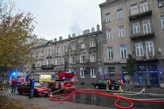 Pożar na Woli. 40 mieszkańców ewakuowanych z kamienicy, jedna osoba nie żyje 