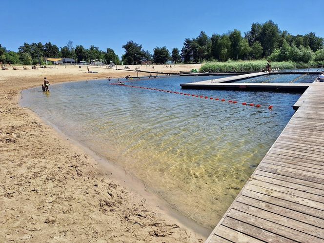 Plaża w Sierakowie
