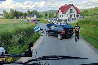 Dwie kie zderzyły się czołowo pod Tarnowem